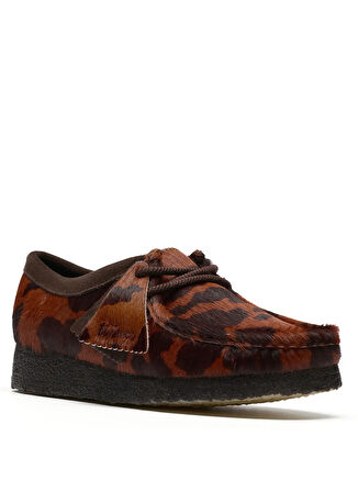 Clarks Deri Çok Renkli Kadın Loafer Wallabee.
