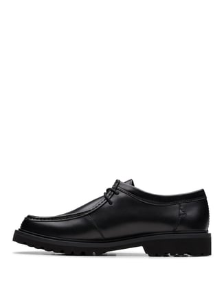 Clarks Siyah Erkek Deri Günlük Ayakkabı Berwick Seam