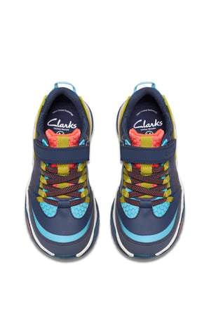 26183349 Clarks FeatherTrack K Erkek Çocuk Spor Ayakkabı 25-30