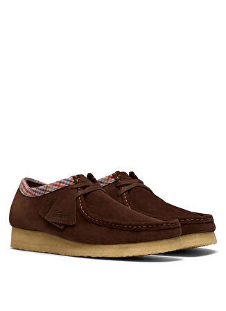 Clarks Koyu Kahve Erkek Günlük Ayakkabı Wallabee