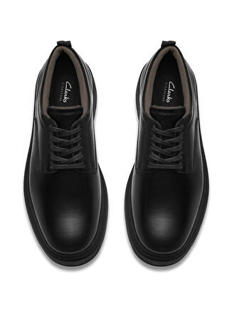 Clarks Siyah Erkek Günlük Ayakkabı Badbury Lace