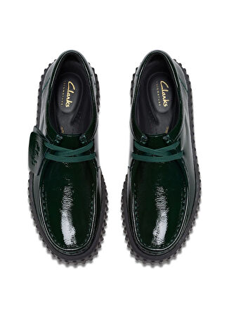 Clarks Deri Yeşil Kadın Loafer Torhill Bee