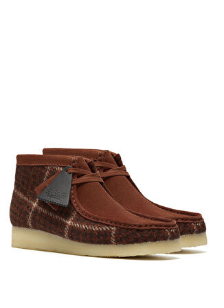 Clarks Kızıl Kahve Erkek Bot Wallabee Boot