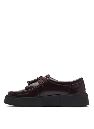 Clarks Deri Bordo Kadın Loafer Torview W