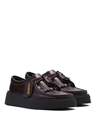 Clarks Deri Bordo Kadın Loafer Torview W