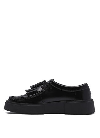 Clarks Deri Siyah Kadın Loafer Torview W