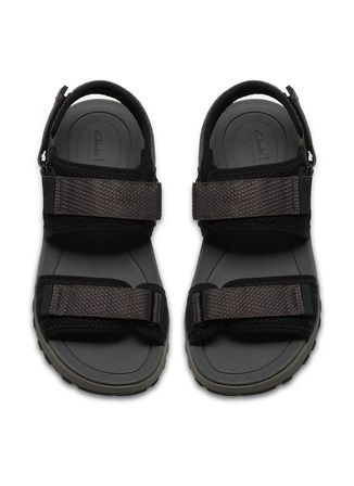 Clarks Siyah Erkek Deri Sandalet ATL Trek River