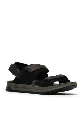 Clarks Siyah Erkek Deri Sandalet ATL Trek River
