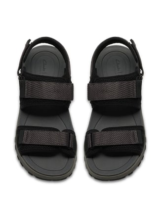 Clarks Siyah Erkek Deri Sandalet ATL Trek River