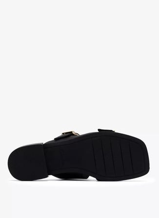 Clarks Siyah Kadın Deri Terlik 26185803