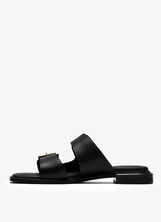 Clarks Siyah Kadın Deri Terlik 26185803