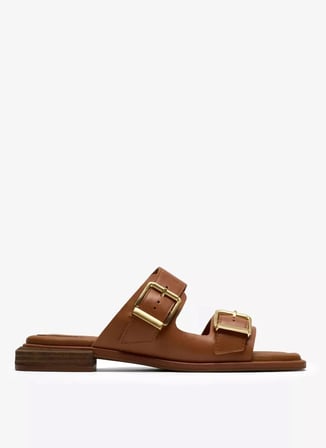 Clarks Taba Kadın Deri Terlik 26185805