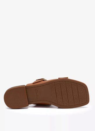 Clarks Taba Kadın Deri Terlik 26185805