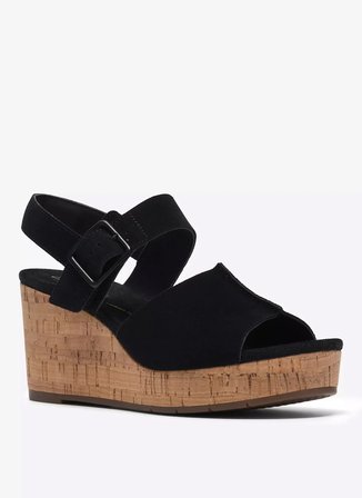 Clarks Siyah Kadın Topuklu Ayakkabı 26186101