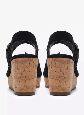 Clarks Siyah Kadın Topuklu Ayakkabı 26186101