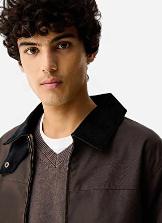 Hunter Normal Kahve Erkek Ceket HARM0072251CB Ceket Kahverengi