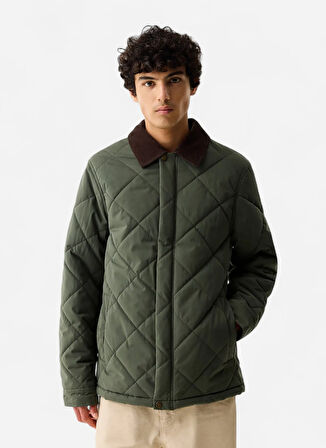 Hunter Normal Koyu Haki Erkek Ceket HARM0003252KM Ceket Koyu Haki