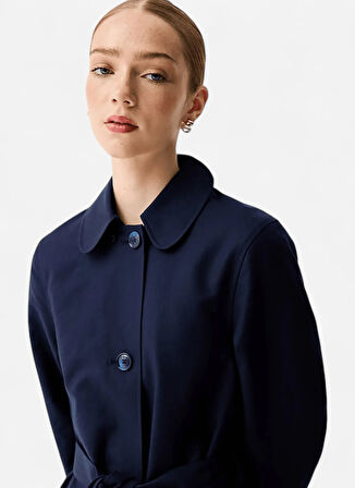 Hunter Lacivert Kadın Trençkot HARW0014251-NS