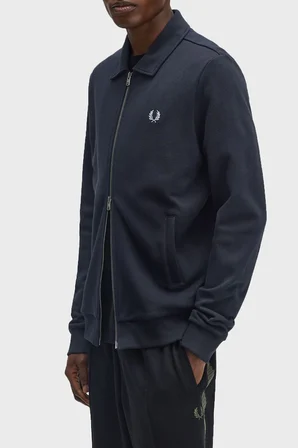 Fred Perry J1328 Zip Through Collared Erkek Ceket