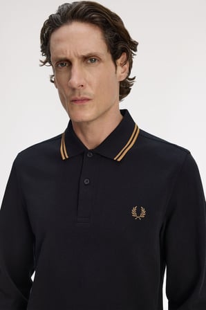 Fred Perry M3636 Ls Twin Tipped Fp Erkek Polo Tişört
