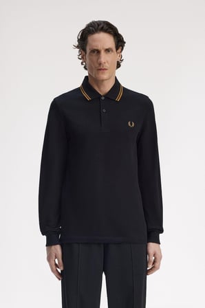 Fred Perry M3636 Ls Twin Tipped Fp Erkek Polo Tişört