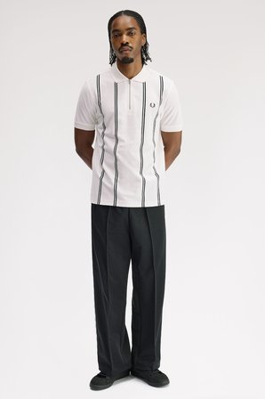 Fred Perry M2419 Vertical Stripe Erkek Polo Tişört