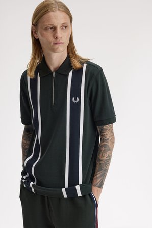 Fred Perry M2420-Q20 Tramline Erkek Polo Tişört