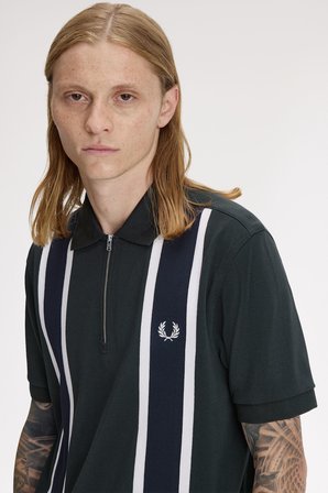 Fred Perry M2420-Q20 Tramline Erkek Polo Tişört