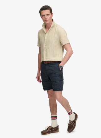 Superdry Lacivert Erkek Kargo Şort