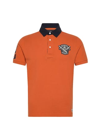 Turuncu Erkek %100 Pamuk Polo T-Shirt M1110469A-K1G VINTAGE RUGBY POLO