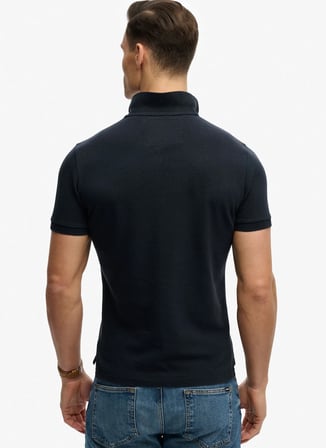 Superdry Lacivert Erkek Nakışlı Polo T-Shirt