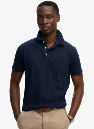 Superdry Lacivert Erkek Polo T-Shirt