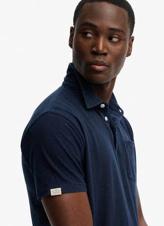 Superdry Lacivert Erkek Polo T-Shirt