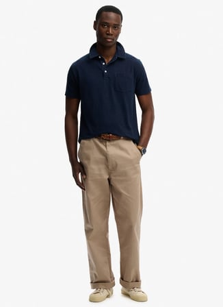Superdry Lacivert Erkek Polo T-Shirt