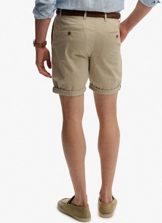Superdry Bej Erkek Chino Şort M7110486A-9CK PREMIUM CHINO SHORT