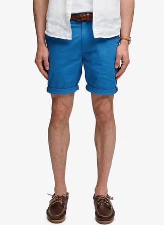 Superdry Chino Şort Erkek Mavi M7110486A-DCNPREMIUM REGULAR CHINO