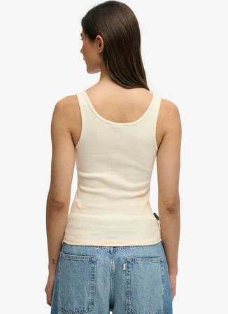 Superdry Bej Kadın Nakışlı Atlet W6012170A