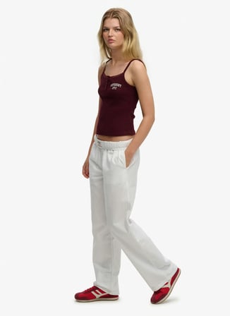 Superdry Beyaz Kadın Pantolon W7011288A