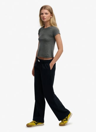 Superdry Lacivert Kadın Pantolon W7011288A
