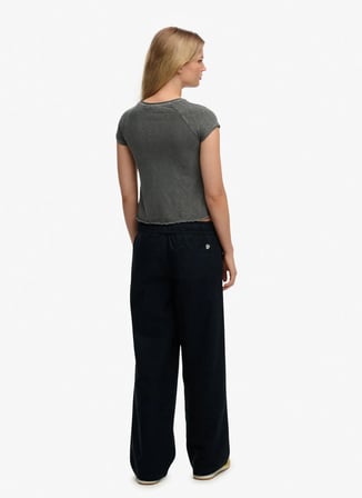 Superdry Lacivert Kadın Pantolon W7011288A