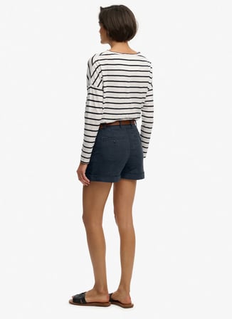 Superdry Lacivert Kadın Şort W7110496A