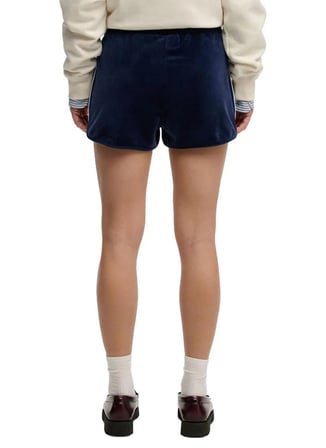 Superdry Lacivert Kadın Logo Baskılı Şort W7110501A
