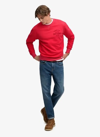 Superdry Sweatshirt, S, Kırmızı
