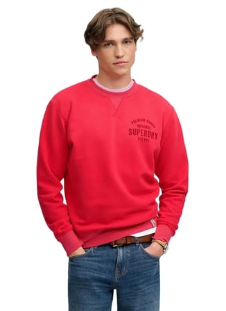 Superdry Sweatshirt, S, Kırmızı