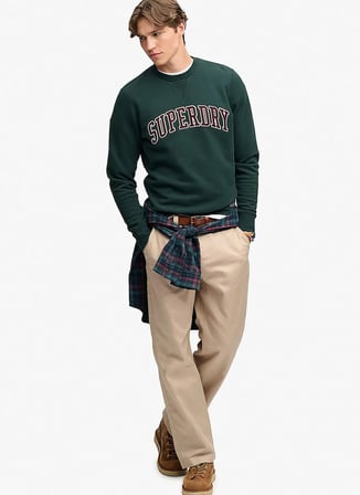 Superdry Sweatshirt, S, Yeşil