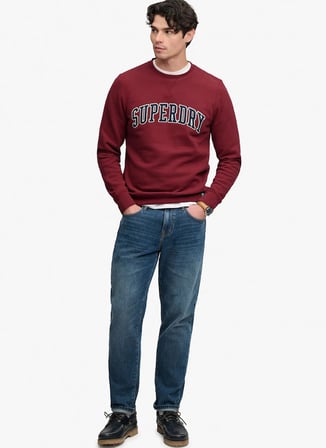 Superdry Sweatshirt, S, Kırmızı