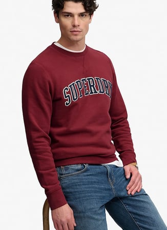 Superdry Sweatshirt, S, Kırmızı