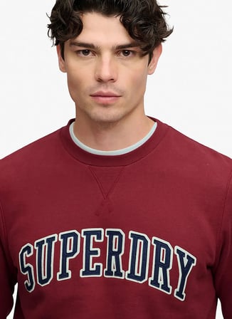 Superdry Sweatshirt, S, Kırmızı