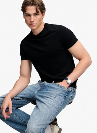 Superdry T-Shirt, S, Siyah