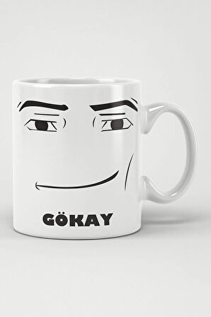 Roblox Face Yüz Baskılı Kişiselleştirilebilir Kupa Bardak